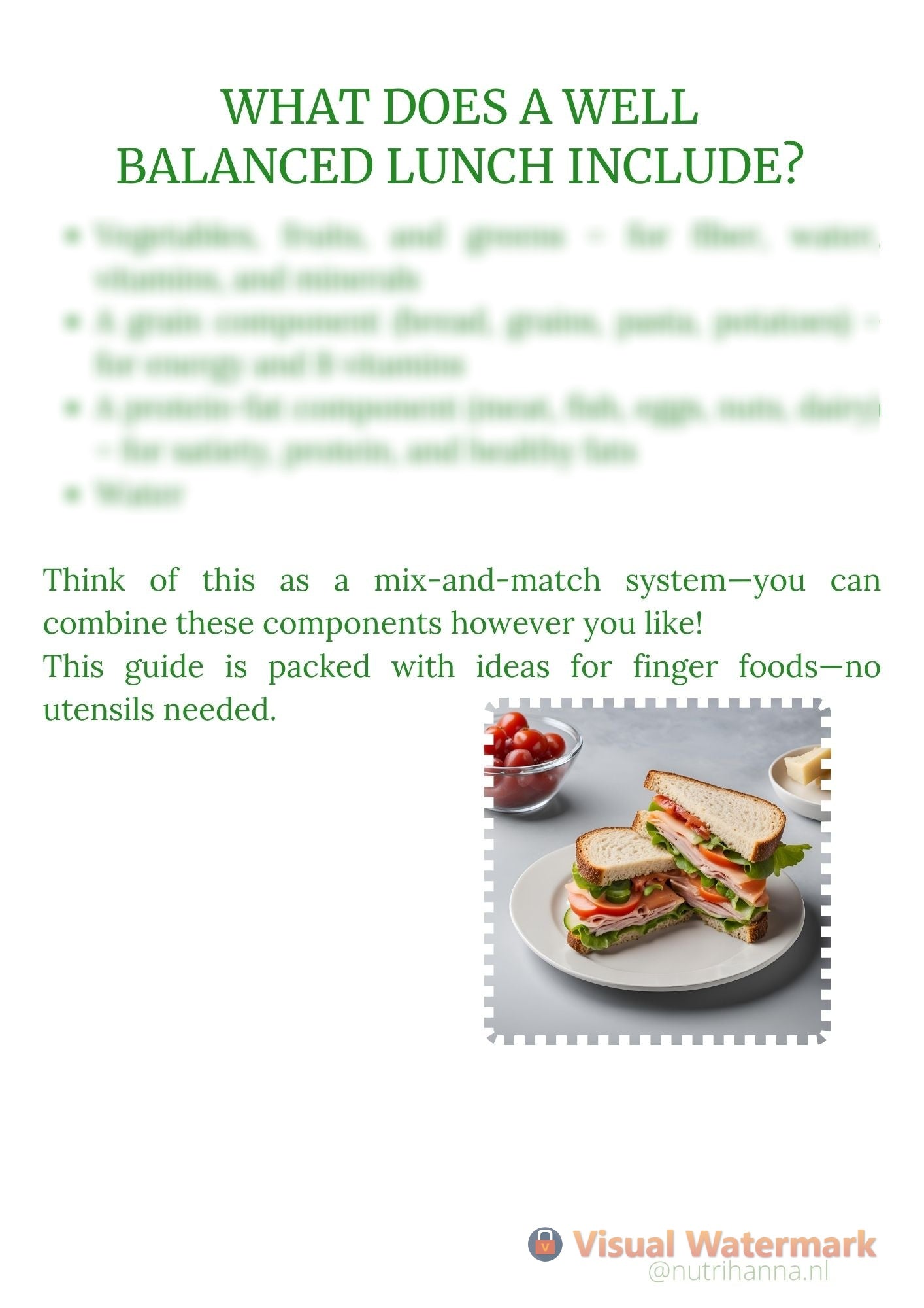 sneak peak to the e-guide