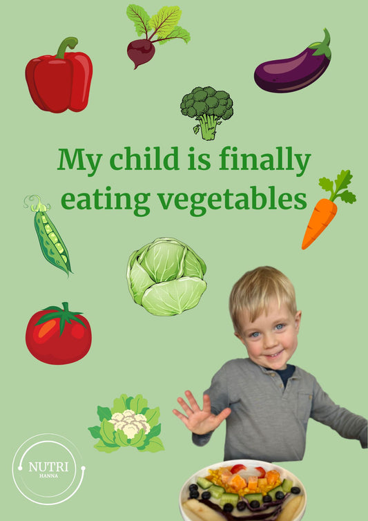 E-GUIDE My child is finally eating vegetables